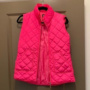 Pink Quilted Vest